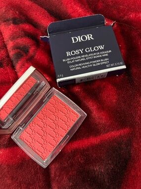 Dior Rosy Glow Powder Blush — Coral Pink